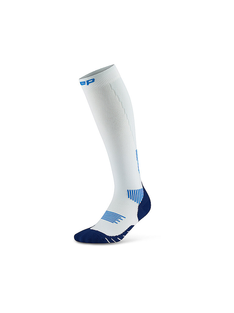 CEP Herren Kompressionsstutzen weiss | III=39-42