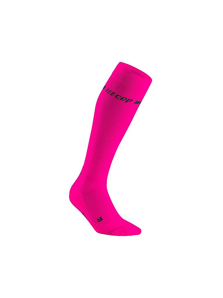 CEP | Damen Kompressionsstutzen Neon | pink