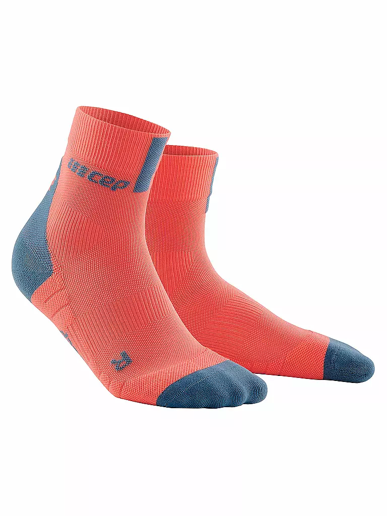 CEP | Damen Laufsocken Short Socks 3.0 | orange