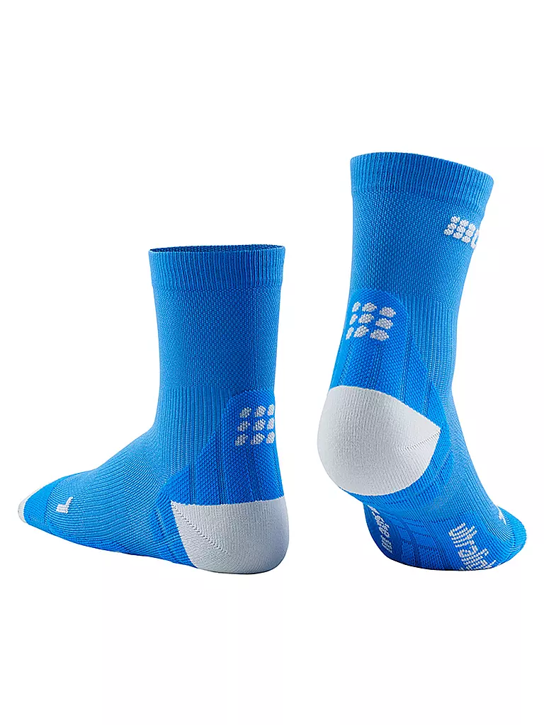 CEP | Damen Laufsocken Ultralight Short Socks | blau