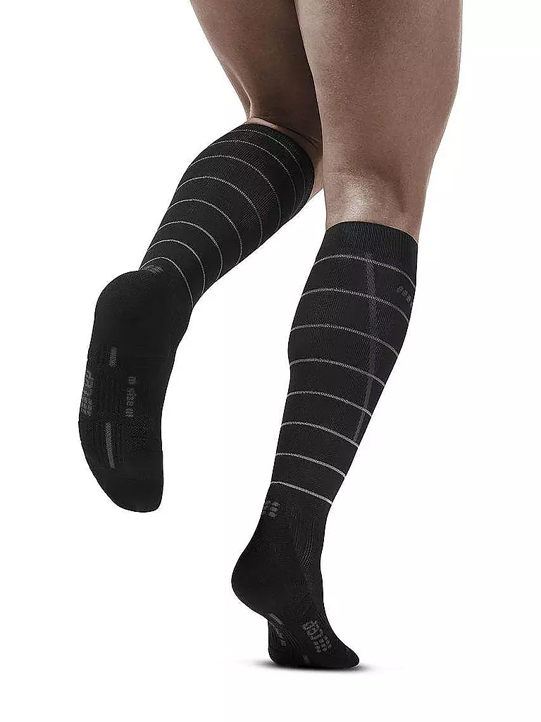 CEP | Herren Kompressionsstutzen Reflective Socks | schwarz