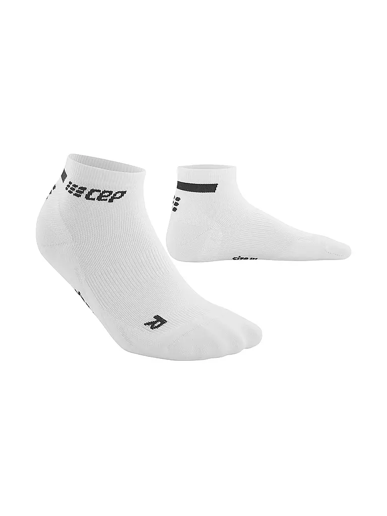 CEP | Herren Laufsocken Low Cut Socks 4.0 | weiss