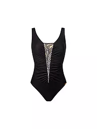 CHARMLINE | Damen Badeanzug GOLDEN REFLECTION | schwarz