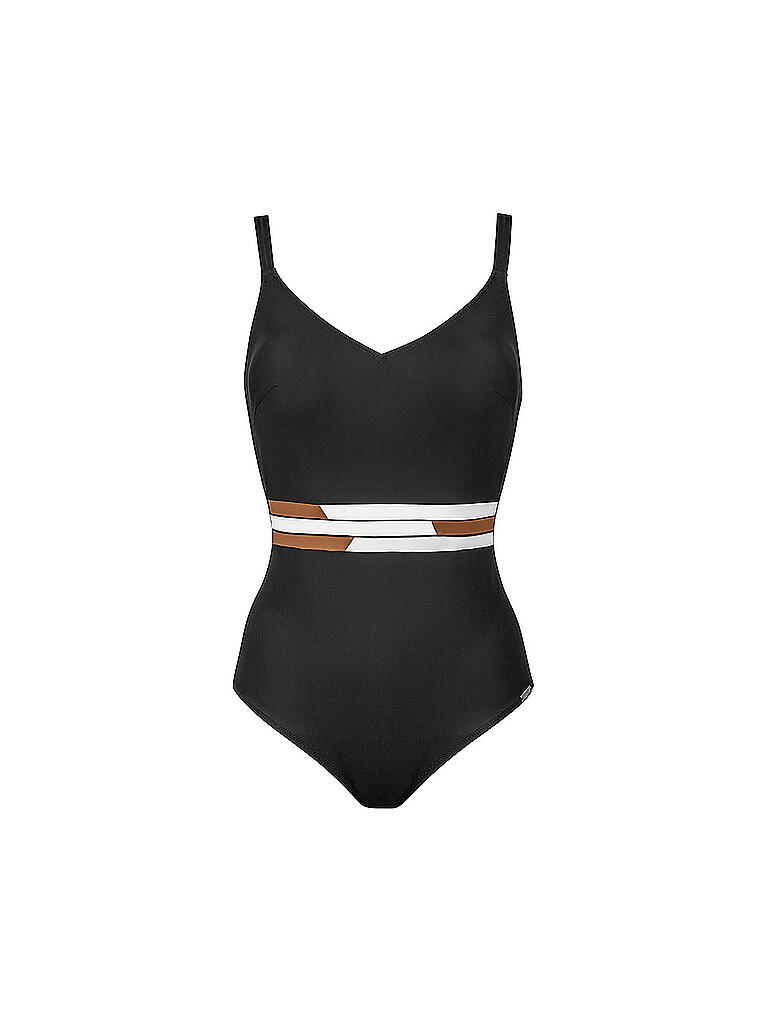 CHARMLINE | Damen Badeanzug | schwarz