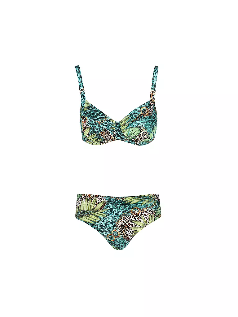 CHARMLINE | Damen Bikini | dunkelgrün
