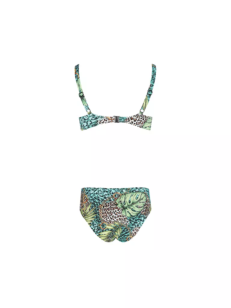 CHARMLINE | Damen Bikini | dunkelgrün