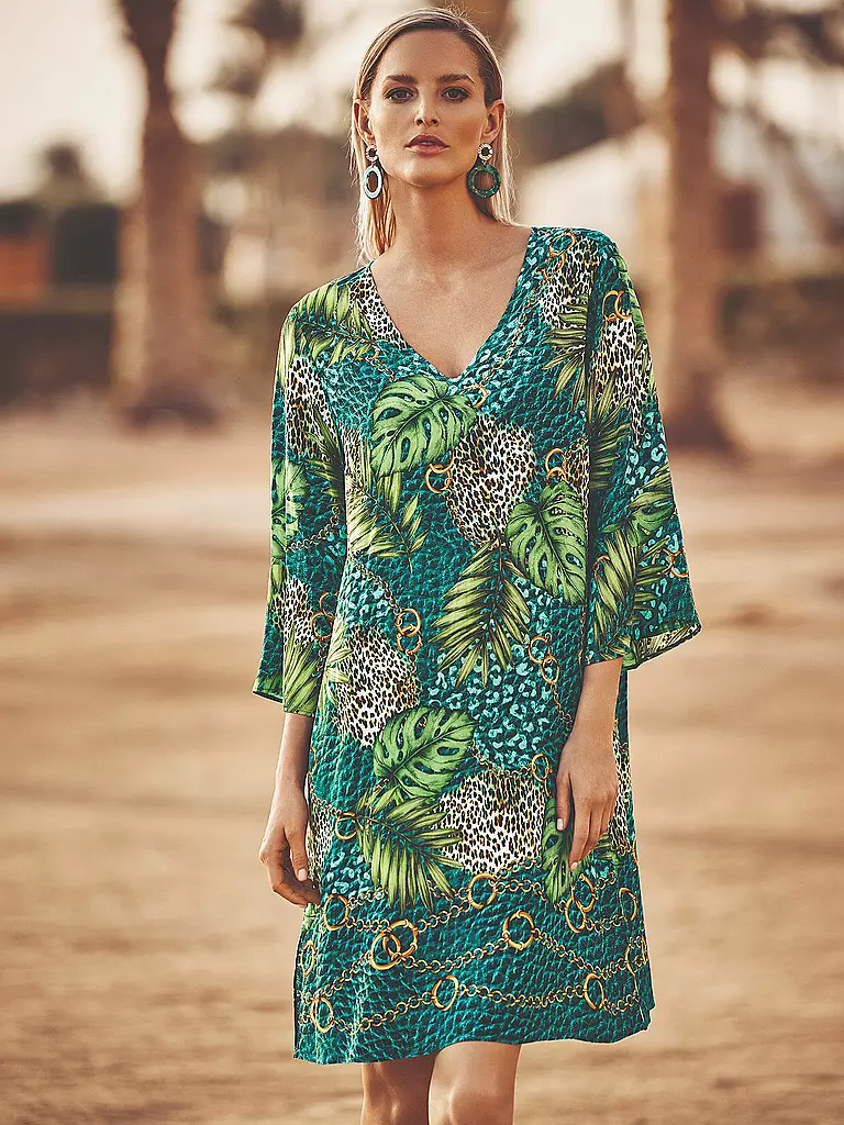 CHARMLINE | Damen Tunika | dunkelgrün