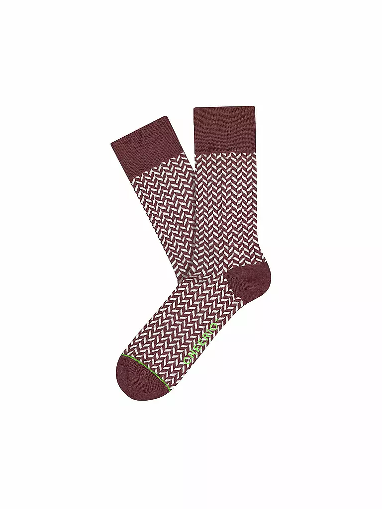 CHEERIO | Freizeitsocken Herringbone Homie 2er Pack | lila