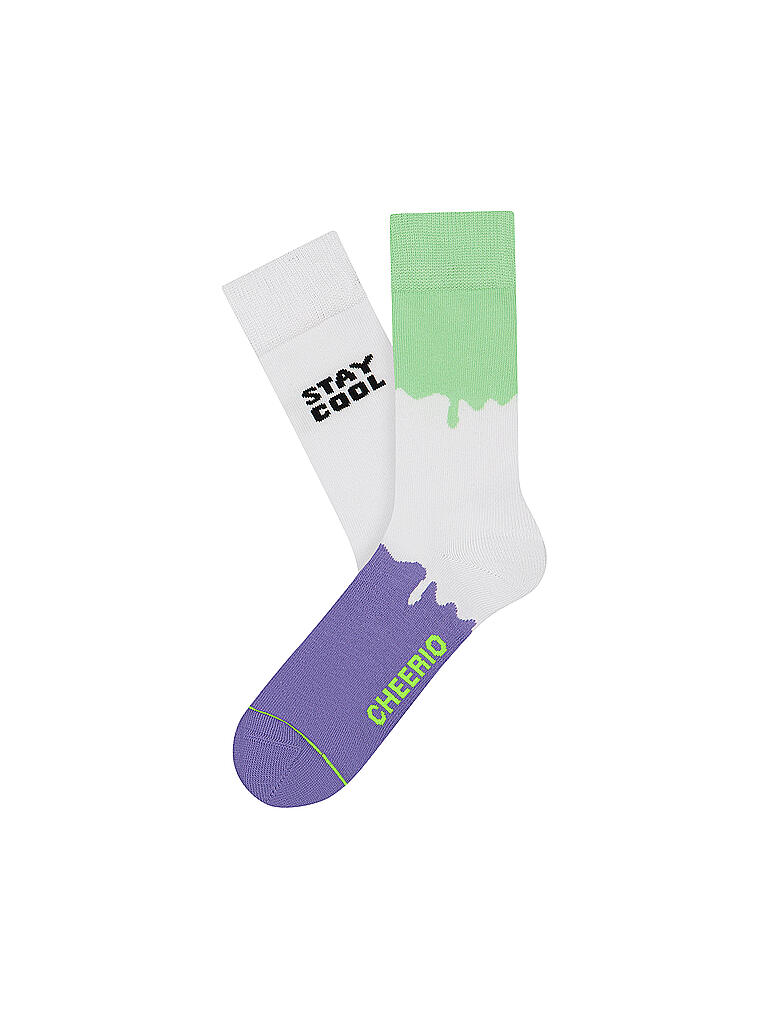 CHEERIO | Socken Meltin Away 2er Pack | weiss
