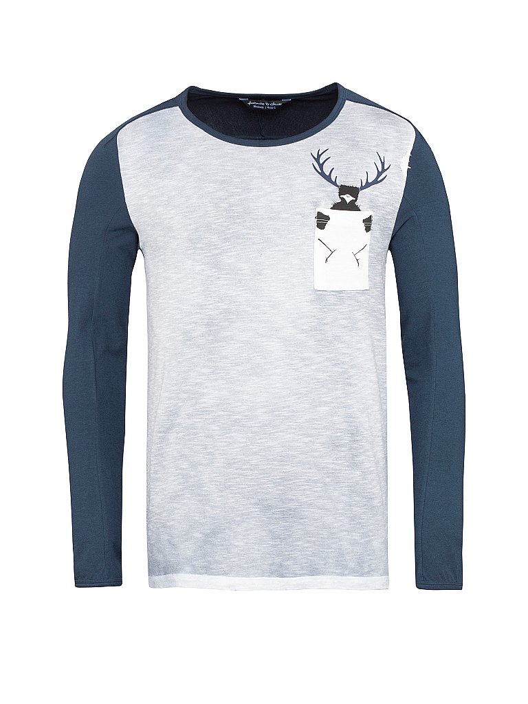 CHILLAZ Herren Klettershirt Alaro Hirschkrah blau | S