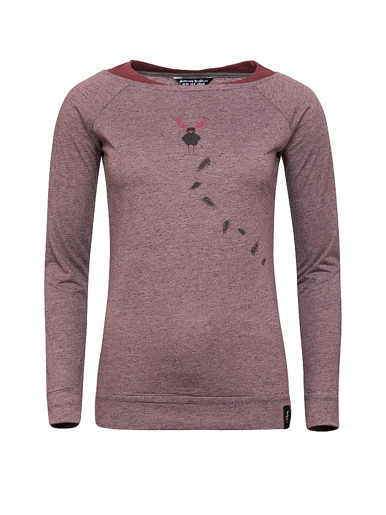 CHILLAZ Damen Klettershirt Serles Hirschkrah rot | 34