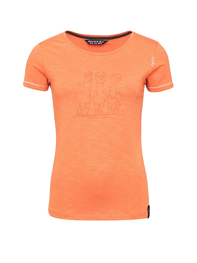 CHILLAZ Damen Klettershirt Gandia Alpaka orange | 34