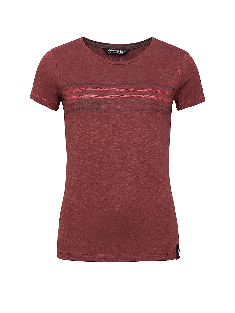 CHILLAZ Damen Klettershirt Gandia Rope Ornament rot | 34