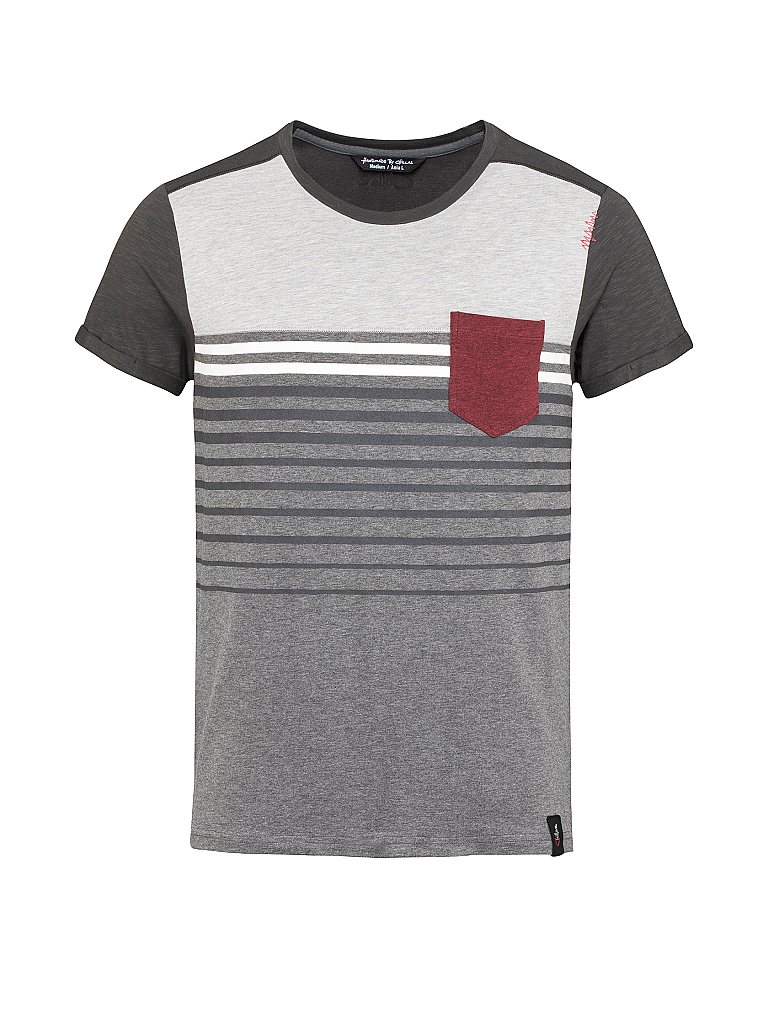 CHILLAZ Herren Klettershirt Street Stripes grau | S