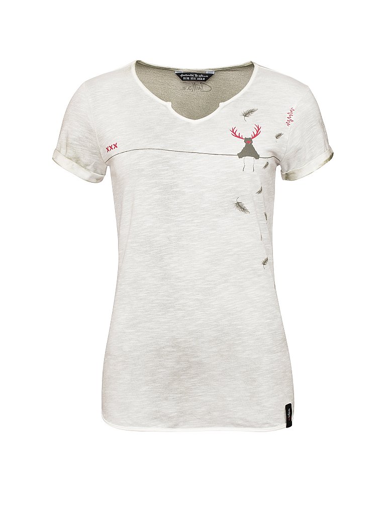 CHILLAZ Damen Klettershirt Tao Flower olive | 40