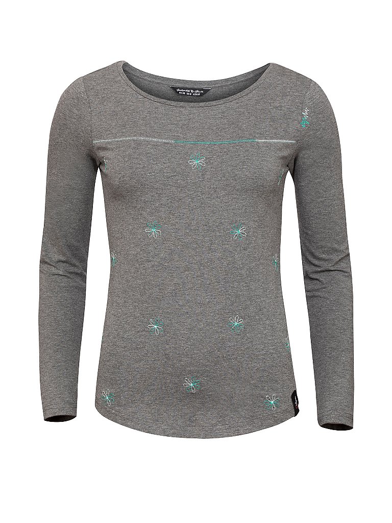 CHILLAZ Damen Klettershirt Cresciano Flower grau | 34