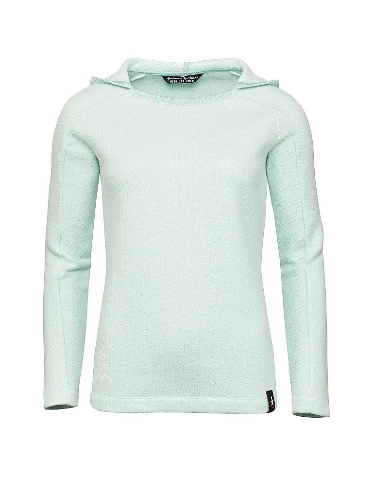 CHILLAZ Damen Kletterhoodie Bergamo Ornament Logo grün | 36