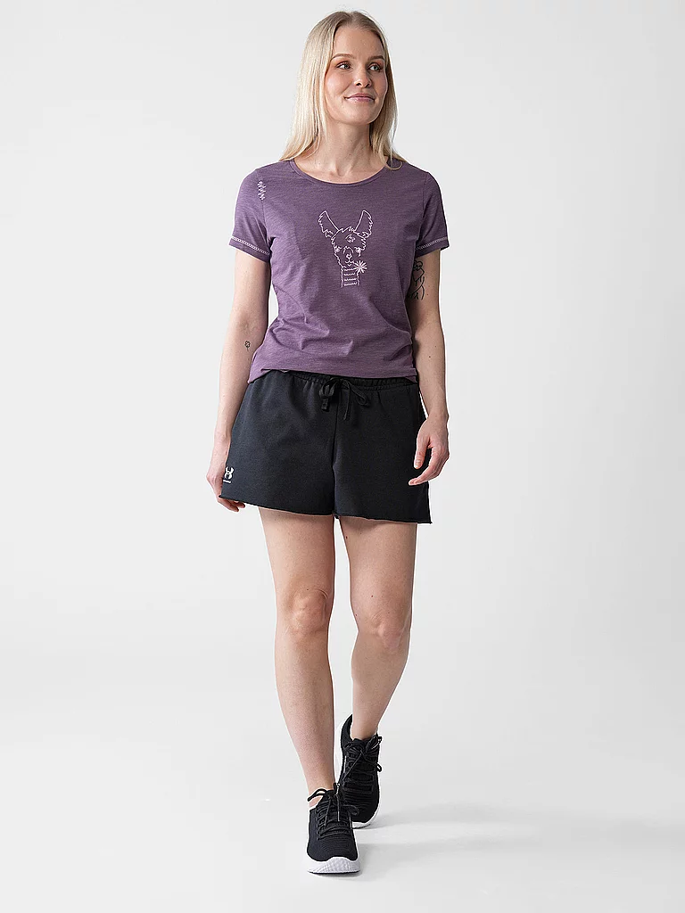 CHILLAZ Damen Klettershirt Happy Alpaca lila | 34 — Bild 3