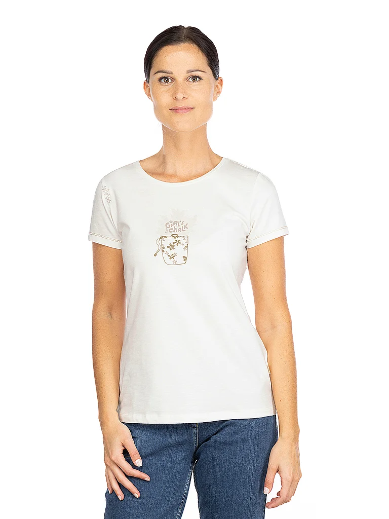 CHILLAZ Damen Klettershirt Gandia Talk Chalk weiss | 36 — Bild 3