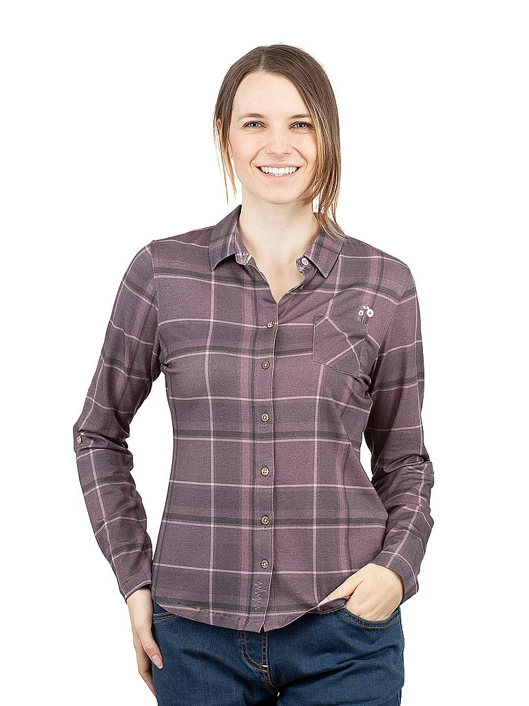 CHILLAZ Damen Kletterbluse Similaun 2.0 beere | 42 — Bild 3