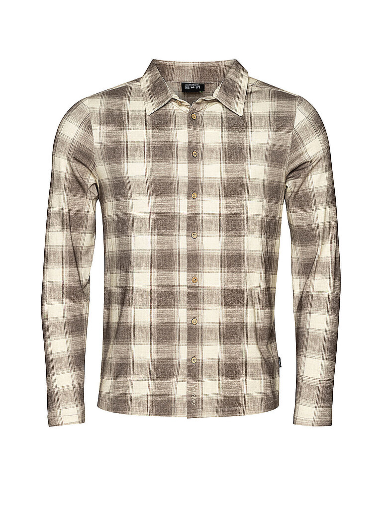 CHILLAZ Herren Kletterhemd Sebastian 2.0 Karo braun | L