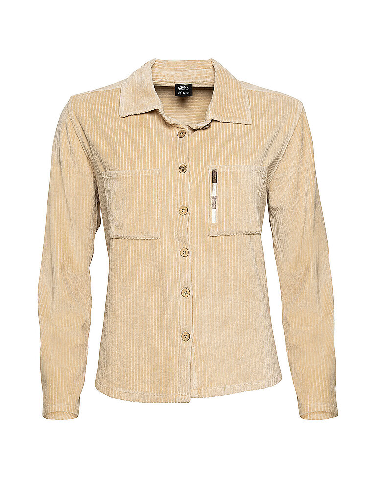 CHILLAZ Damen Kletterbluse Vogesen Cord  beige | 34