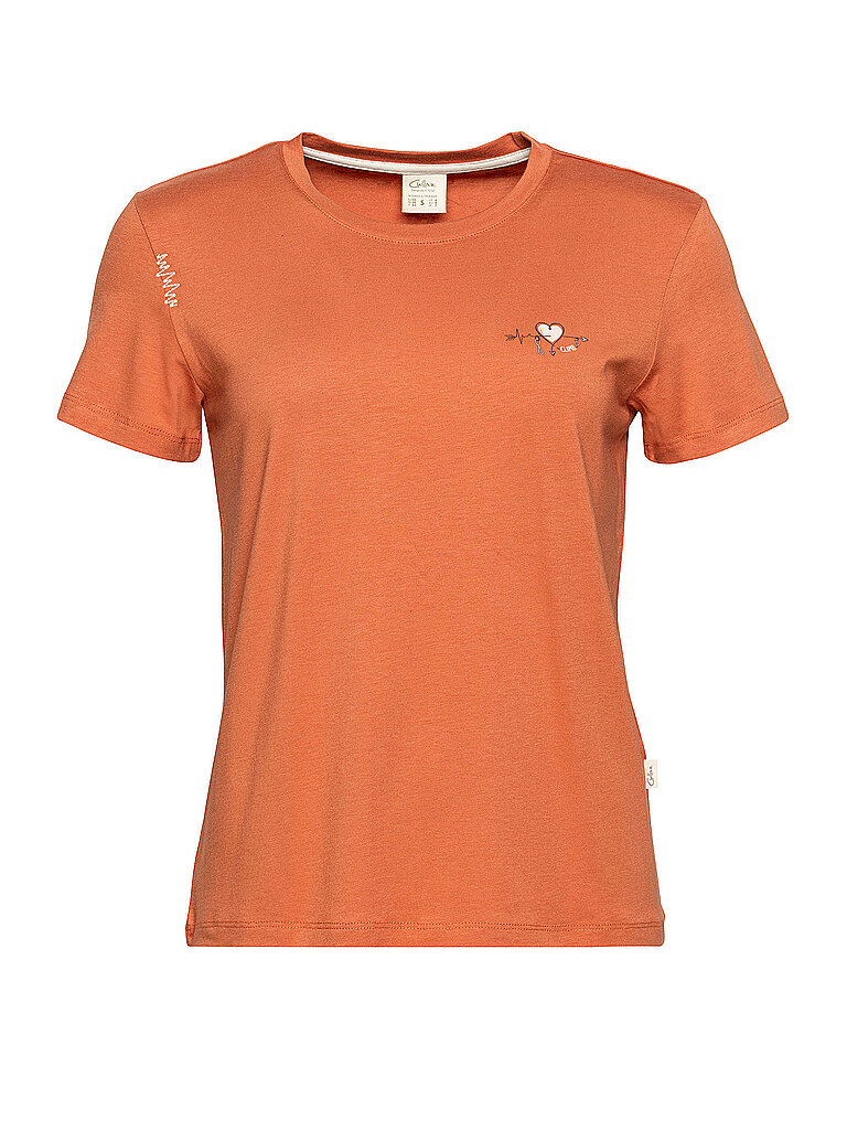 CHILLAZ Damen Klettershirt Ideo Heartbeat to Climb koralle | 34