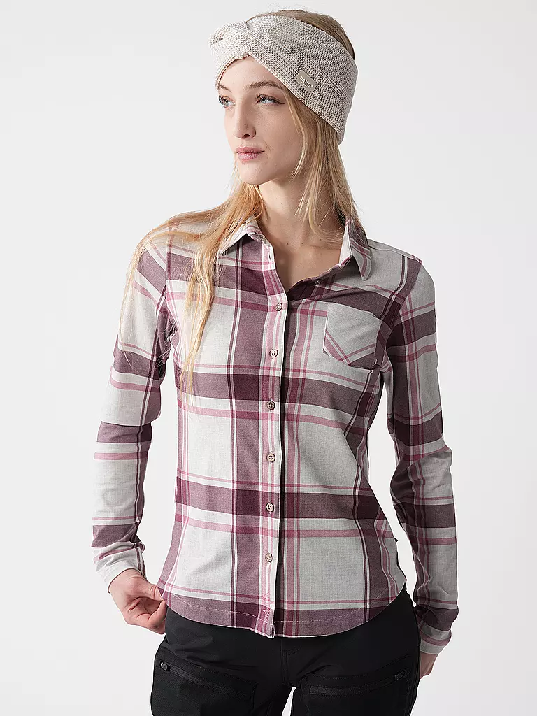 CHILLAZ | Damen Kletterbluse Similaun | dunkelrot