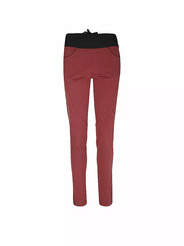 CHILLAZ | Damen Kletterhose Fuji 2.0 | dunkelrot