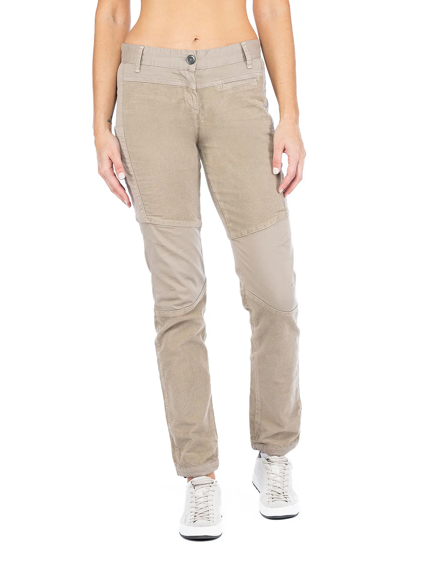 CHILLAZ | Damen Kletterhose Waldhorn | hellbraun