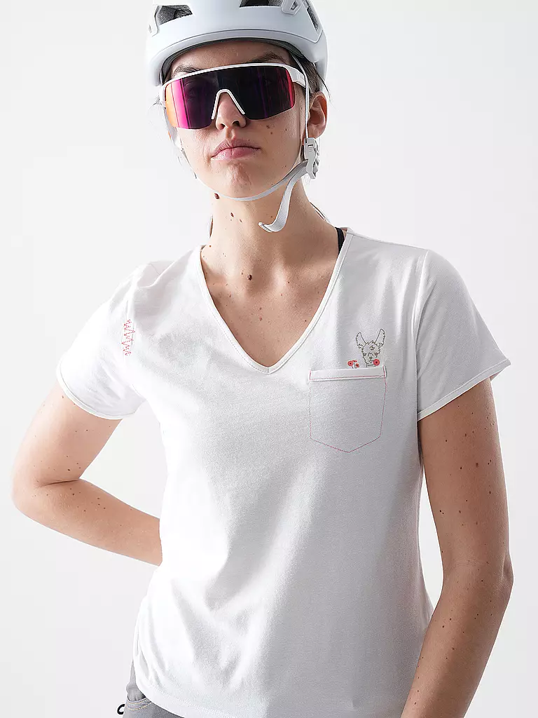CHILLAZ | Damen Klettershirt Cala Luna | weiss