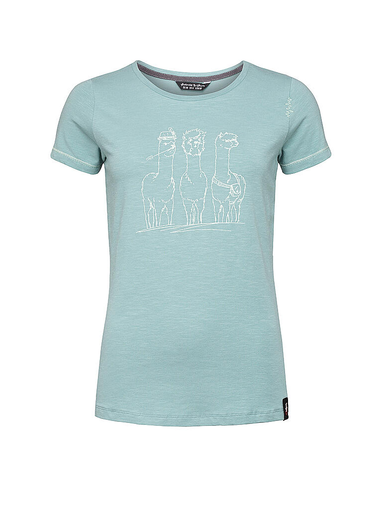 CHILLAZ | Damen Klettershirt Gandia Alpaca Gang | blau