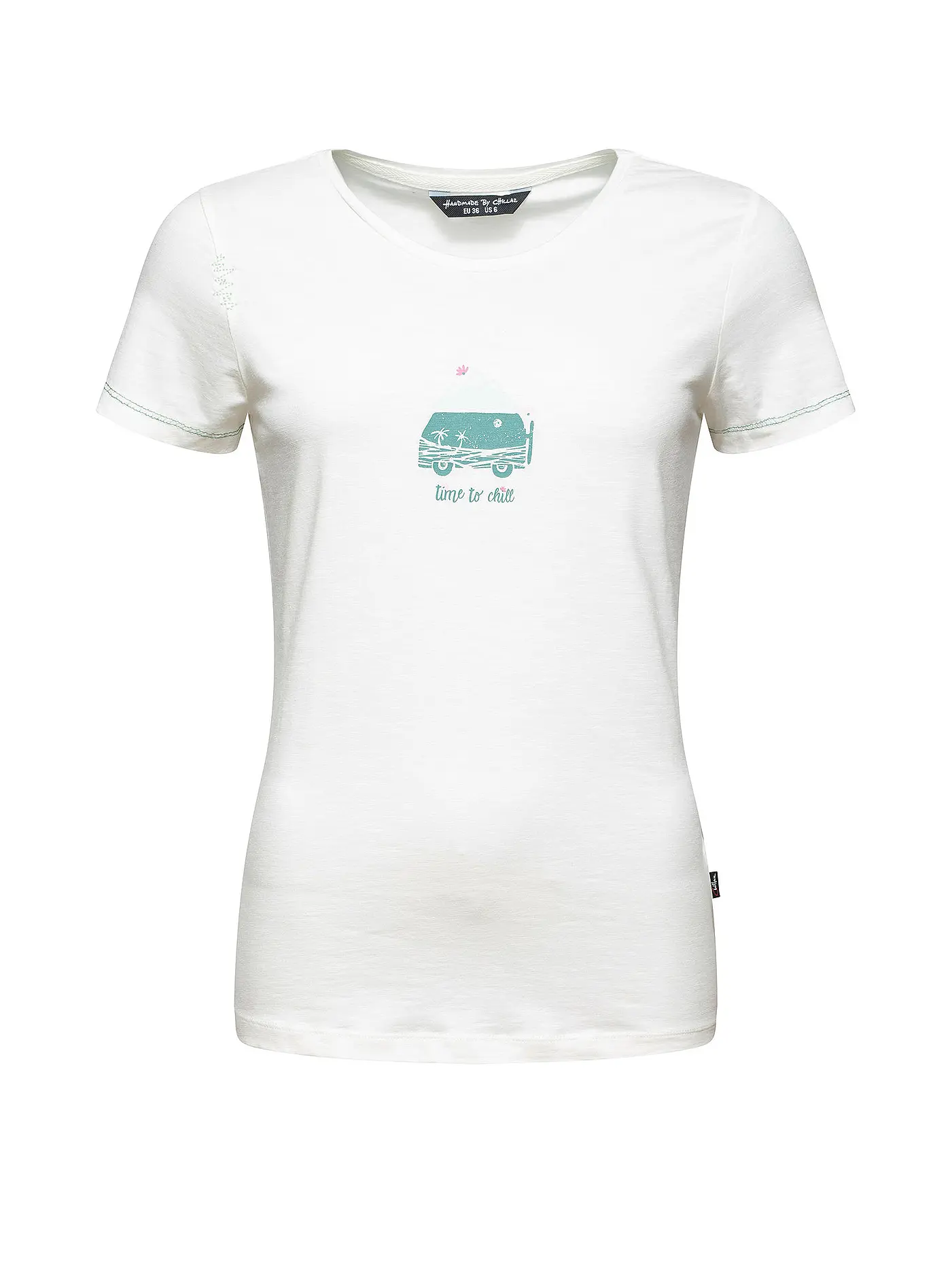 CHILLAZ | Damen Klettershirt Gandia Time to Chill | weiss