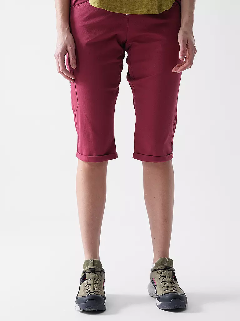 CHILLAZ | Damen Klettershort Jessy 3/4 | rot