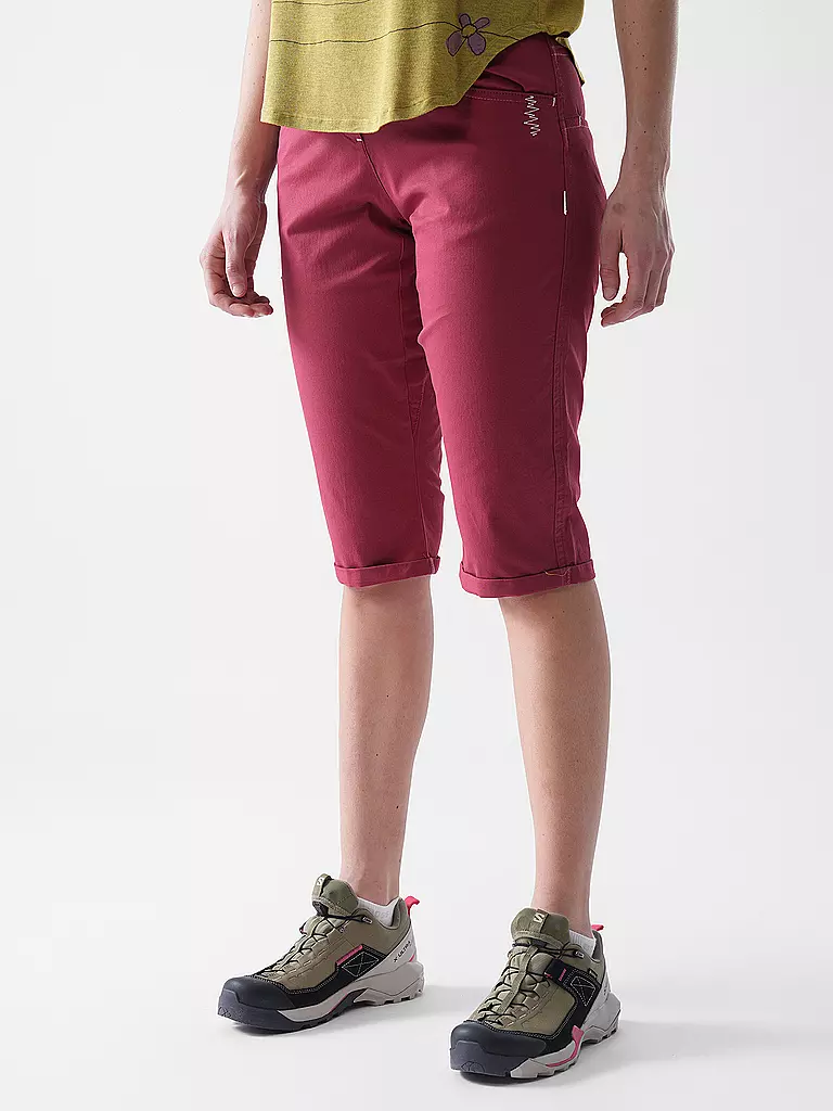 CHILLAZ | Damen Klettershort Jessy 3/4 | rot