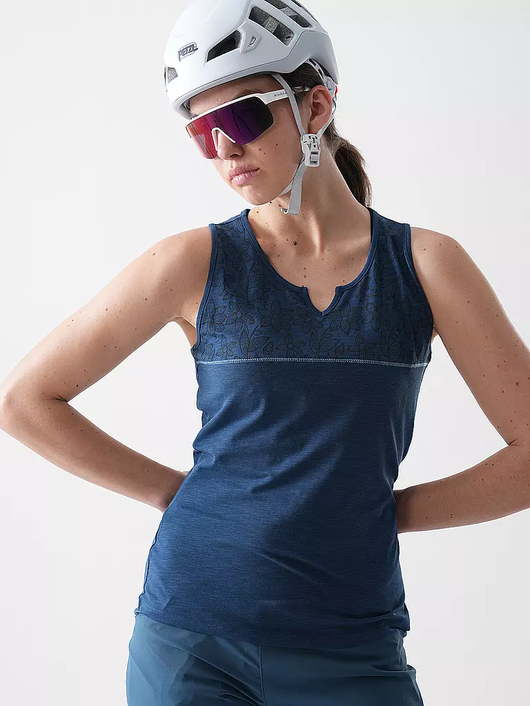 CHILLAZ | Damen Klettertank Korfu | dunkelblau