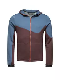 CHILLAZ | Herren Fleecejacke Mounty 2.0 Hoodie | Dunkelrot