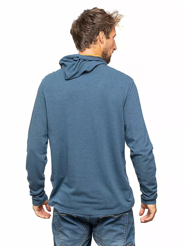 CHILLAZ | Herren Kletterhoodie Tessin | blau