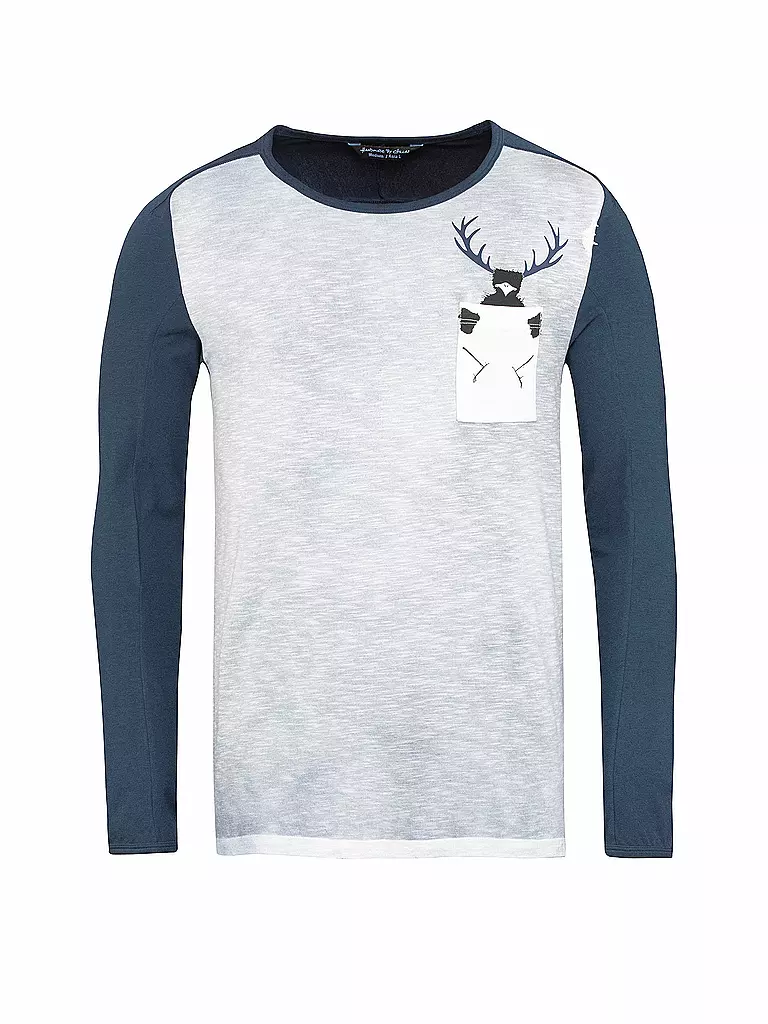 CHILLAZ | Herren Klettershirt Alaro Hirschkrah | blau