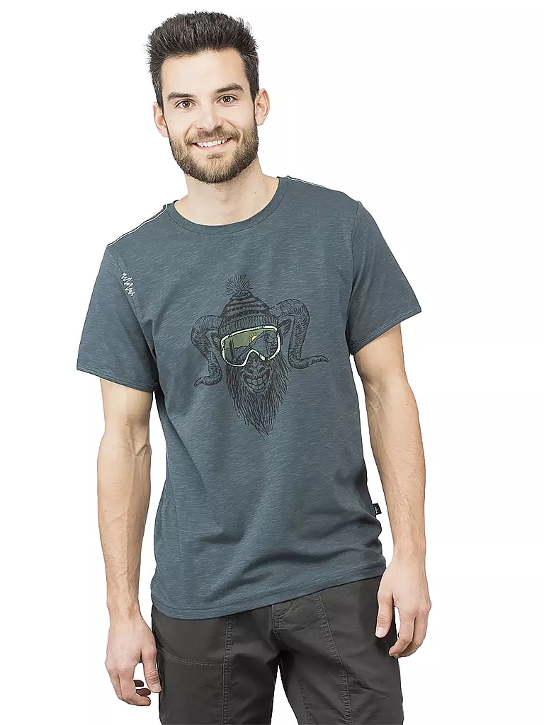 CHILLAZ | Herren Klettershirt Rock Hero | dunkelgrün