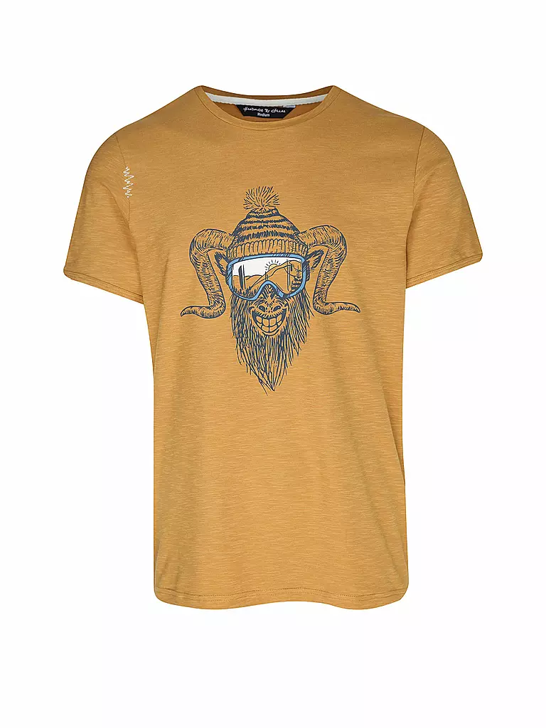 CHILLAZ | Herren Klettershirt Rock Hero | senf