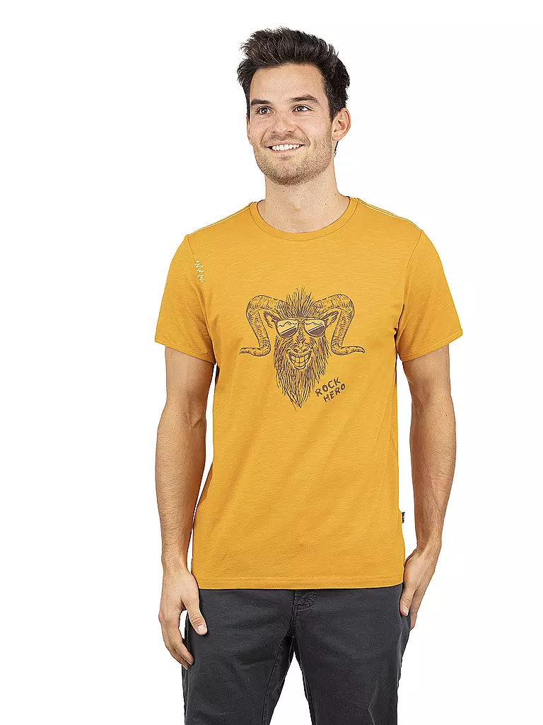 CHILLAZ | Herren Klettershirt Rock Hero | camel