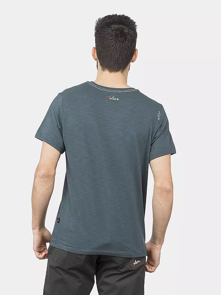 CHILLAZ | Herren Klettershirt Rock Hero | dunkelgrün