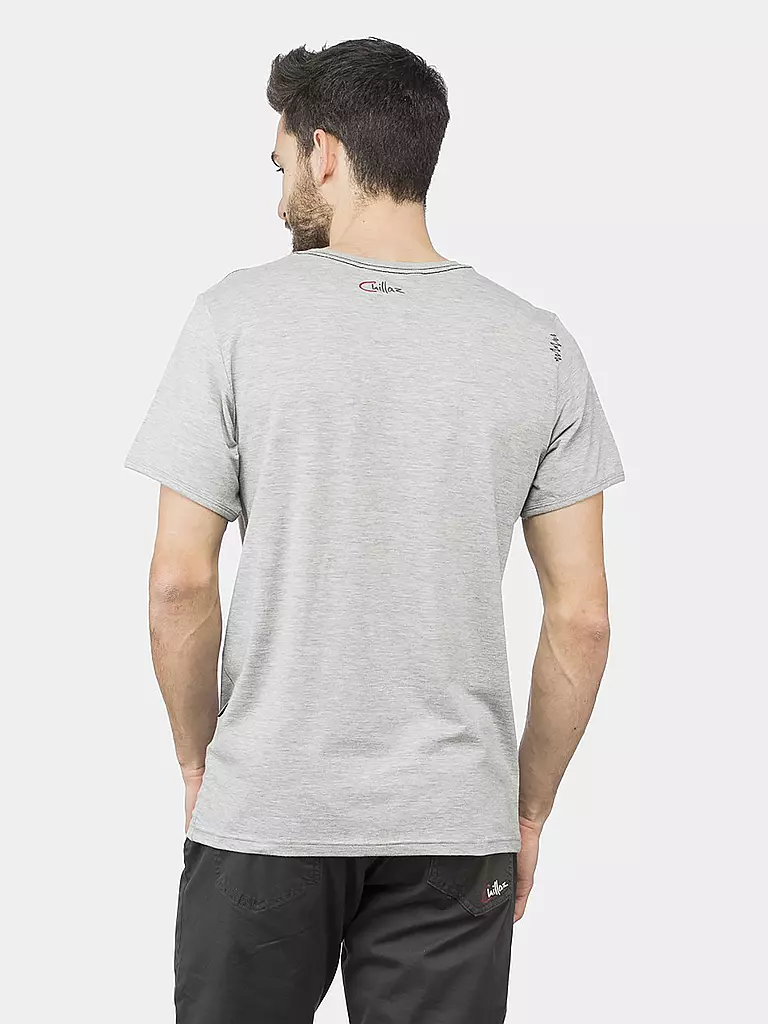 CHILLAZ | Herren Klettershirt Rock Hero | hellgrau