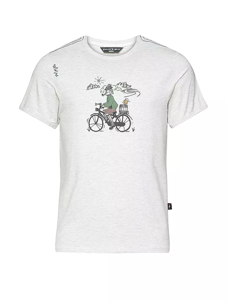 CHILLAZ | Herren Klettershirt Tyrolean Trip | hellgrau