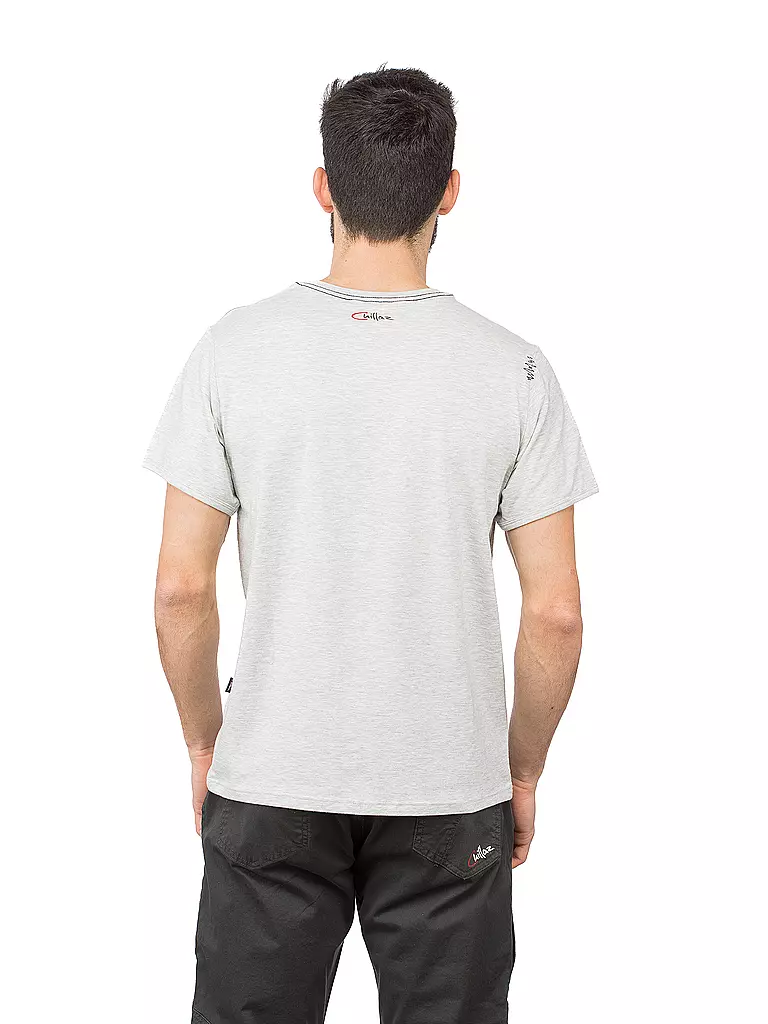 CHILLAZ | Herren Klettershirt Tyrolean Trip | hellgrau
