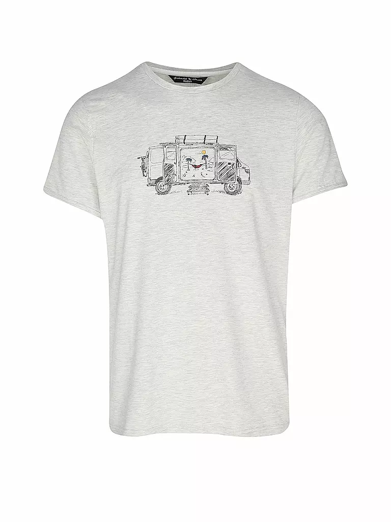 CHILLAZ | Herren Klettershirt Van Life | hellgrau