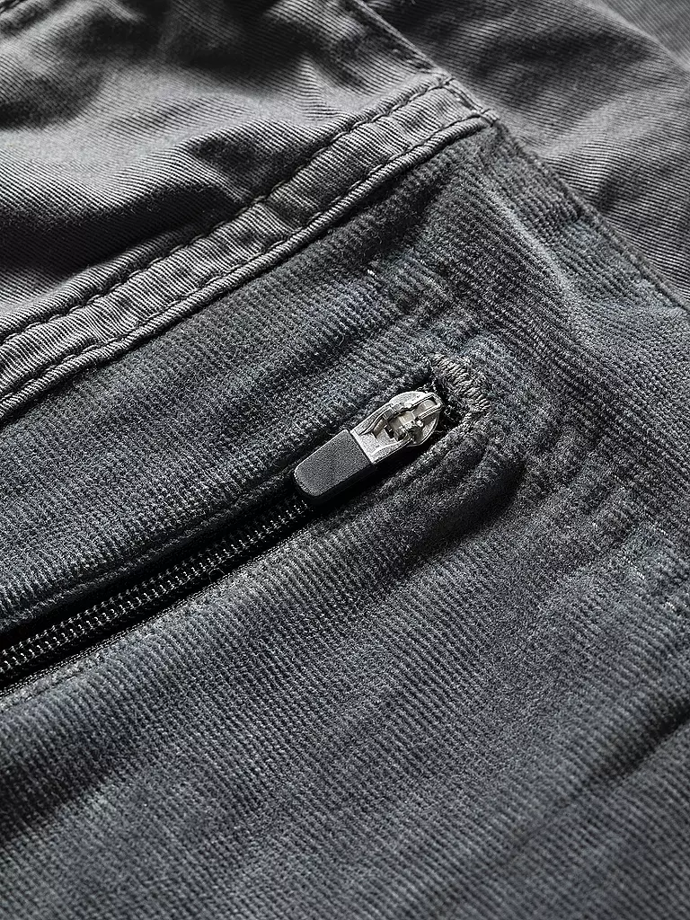 CHILLAZ | Herren Klettershort Rofan (Cordmix) | grau