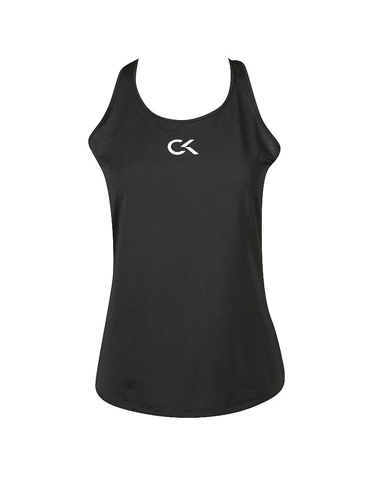 CK PERFORMANCE Damen Fitness-Tanktop Logo schwarz | M