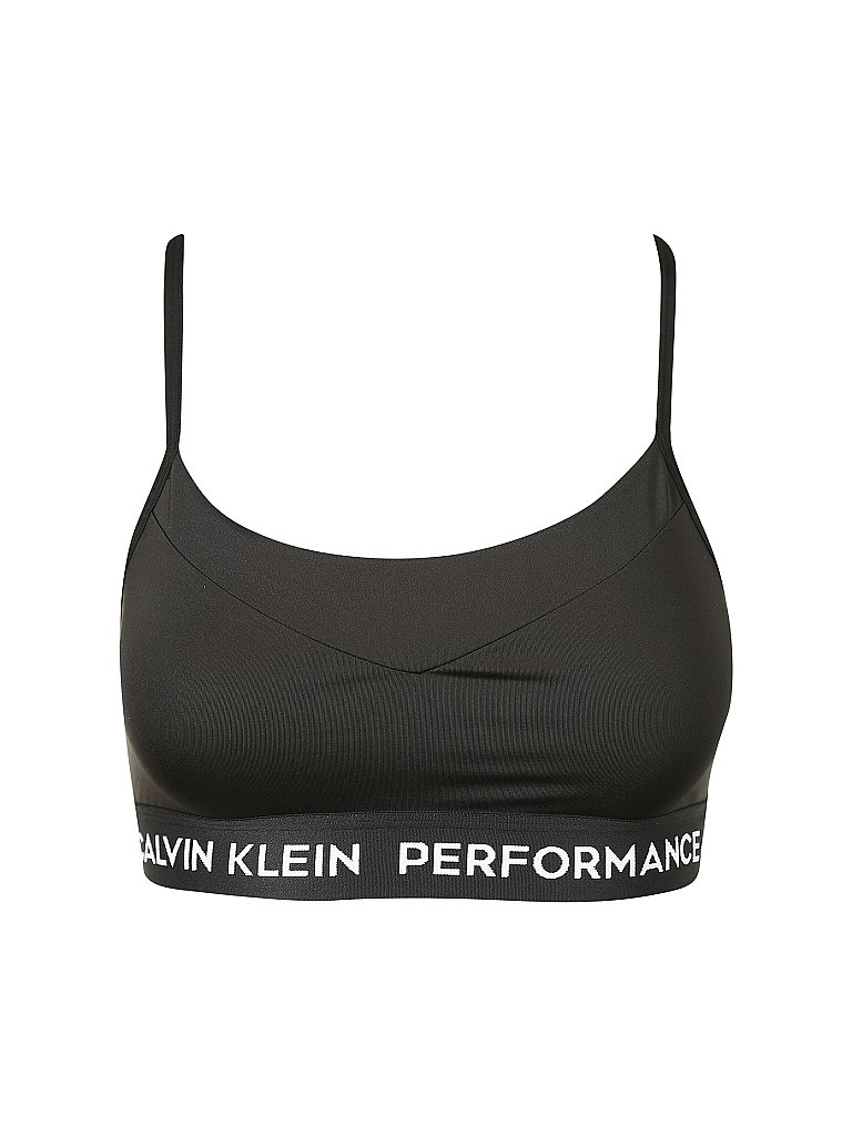 CK PERFORMANCE Damen Sport-BH Logo Low Support schwarz | XS